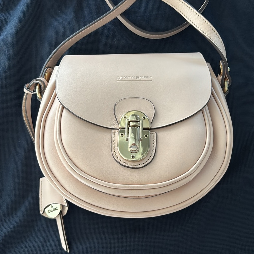 Dooney & Bourke Italian Style Leather Crossbody Bag